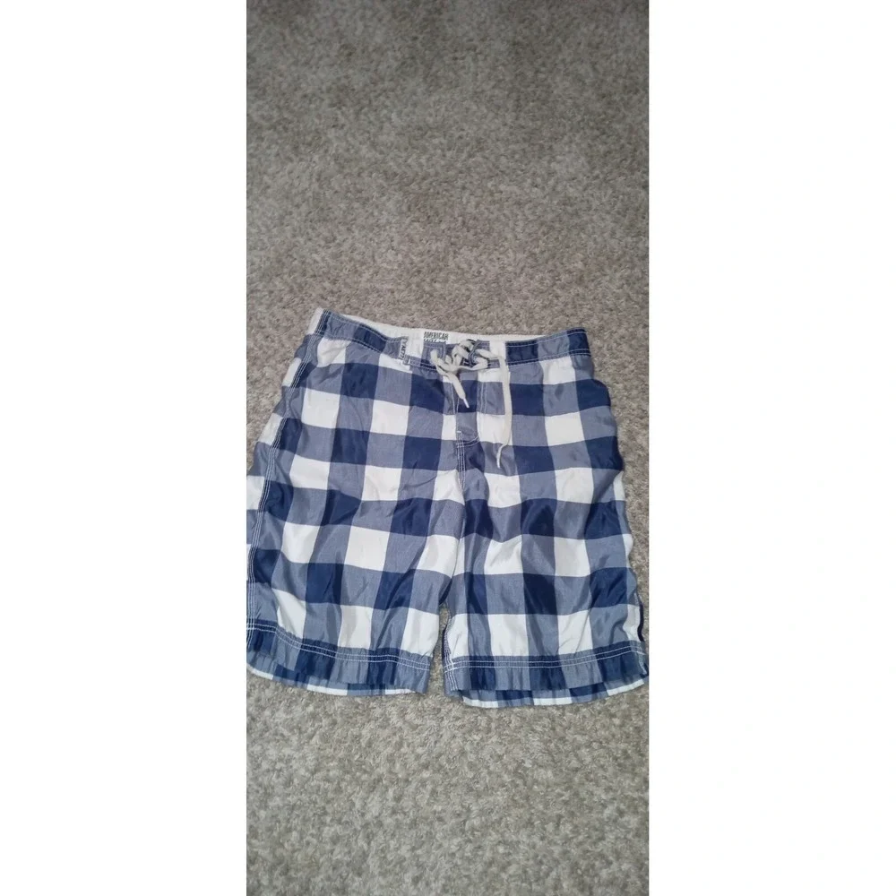 Men's American Eagle Outfitters Swimming Trunks Sz Med 100% Polyester Beach Pool